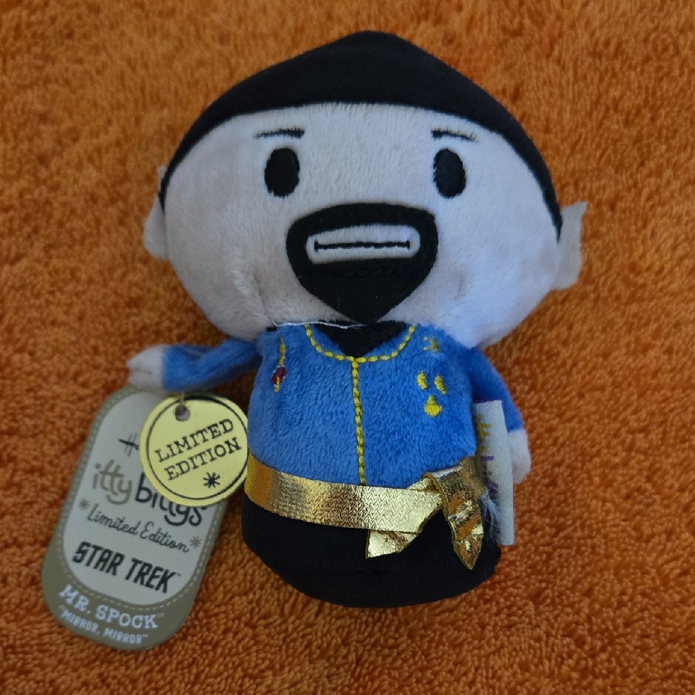 Hallmark Star Trek Plush with Blue and Black Outfit